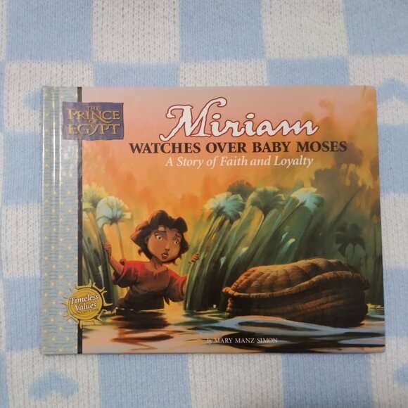 2 for $10 🦢 PRINCE OF EGYPT Miriam Watches over Baby Moses - Picture 1 of 2